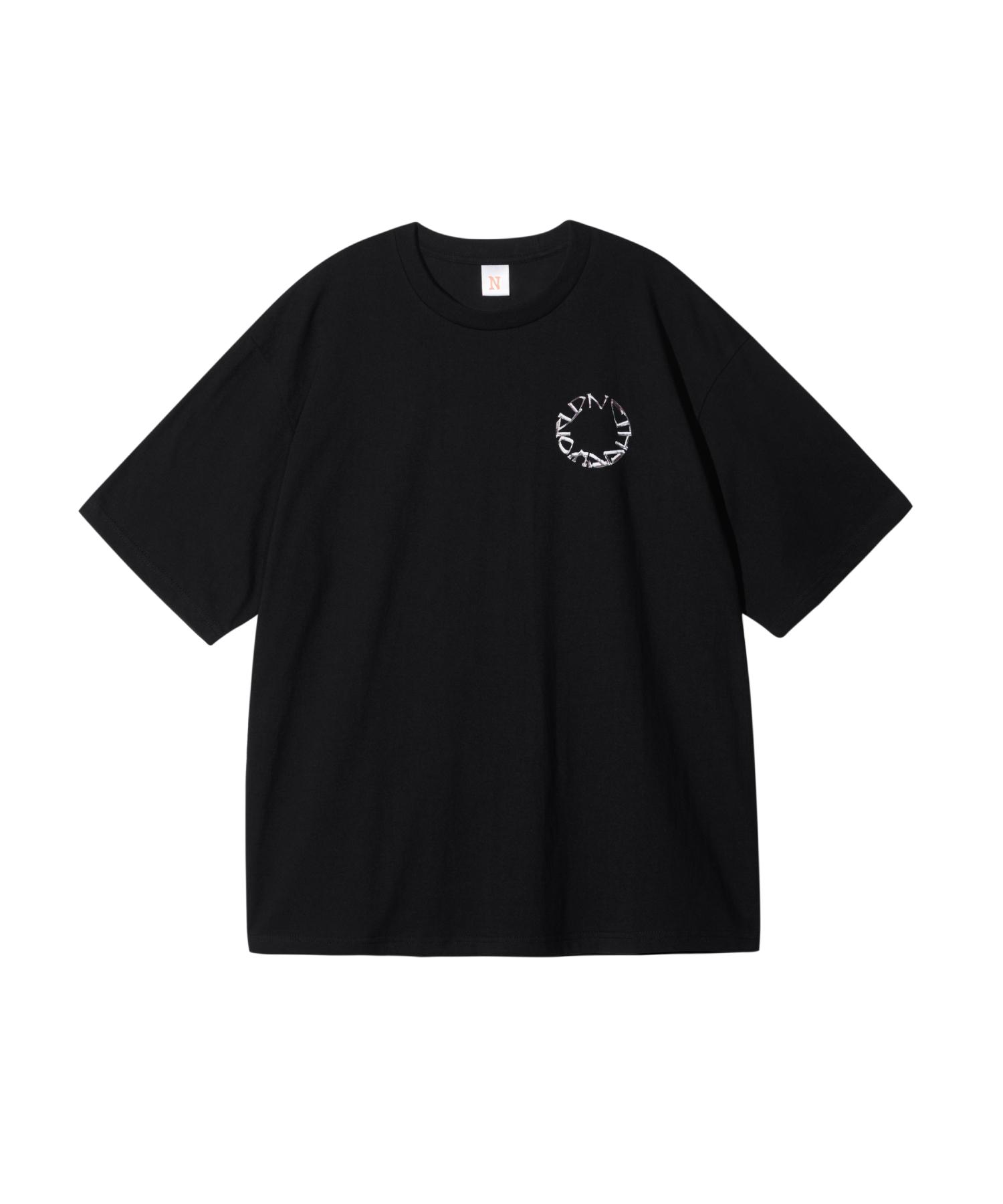 Netherworld Chrome Tee Black Black/S