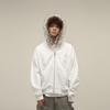American Retro Oversized Fur Collar Couple Hoodie Cardigan