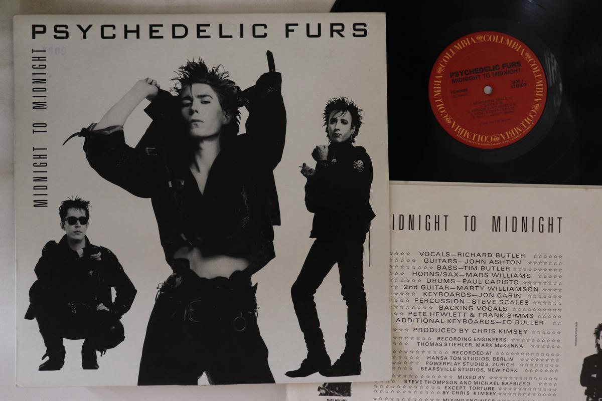 

LP Record PSYCHEDELIC FURS - Midnight To Midnight FC40466 COLUMBIA 1987 Canada Rock Used
