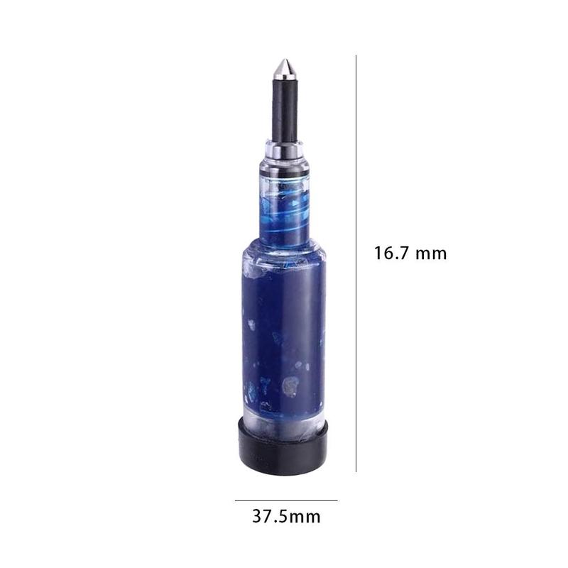 Chainsaw Guide Bar Grease Gun Hand Push Oiler Transparent Lubrication Pen for Chain Saw Nose Plate Maintenance Hand Tools