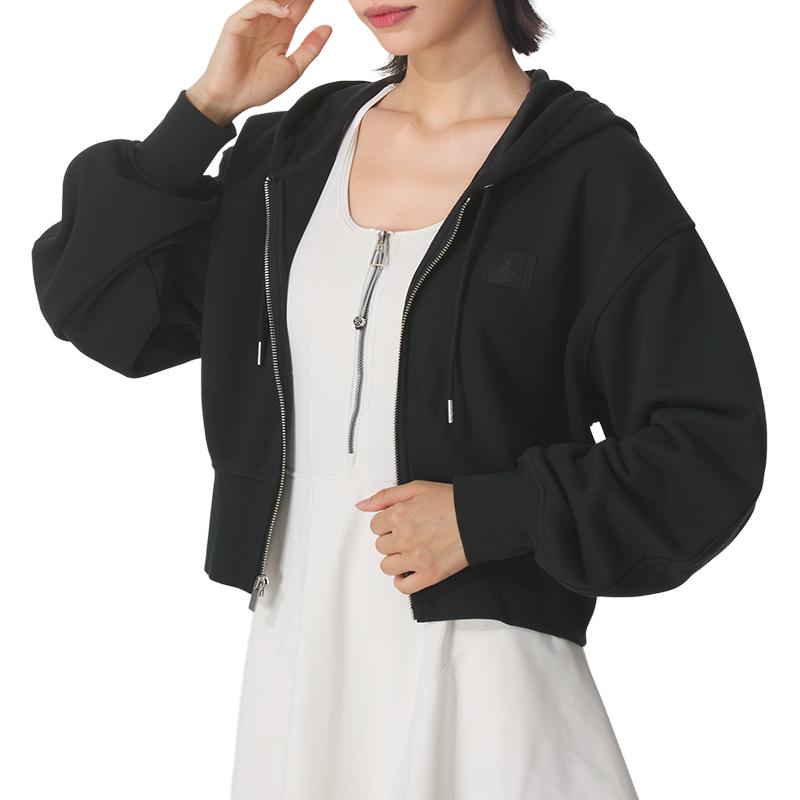 Jordan Sports Lifestyle Series Casual Comfortable Windproof Breathable Long Sleeve Jacket Women Jacket IB9864-010