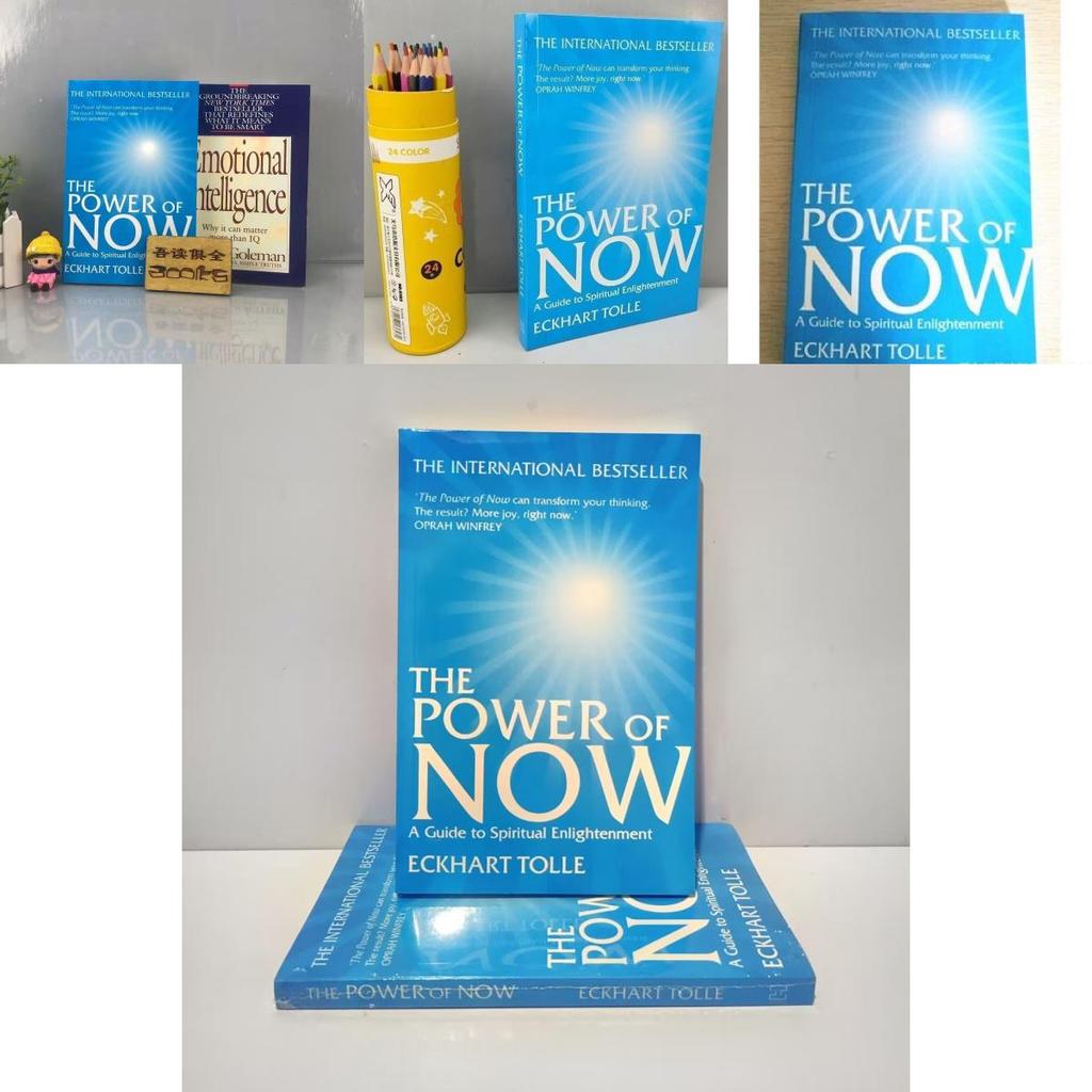 Şimdi'nin Gücü İngilizce Baskı Eckhart Tolle Tarafından Farkındalık İçin Dönüştürücü Ruhsal Rehber