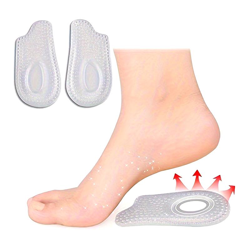 Heel & Friction with Self-Adhesive Gel Heel Pads - Comfort & Shock Absorption!