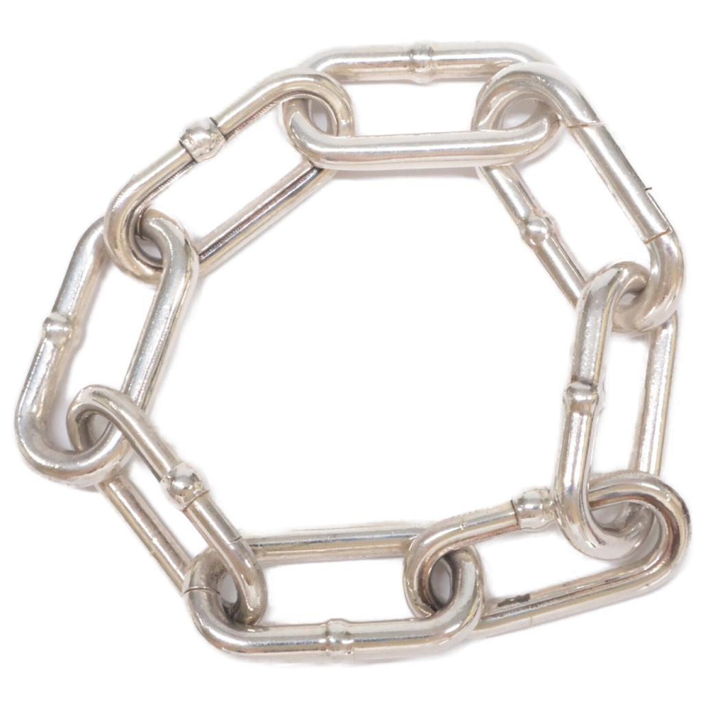 BOTTEGA VENETA Ag925 8-link Chain Bracelet M SilverUsed
