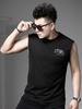 European-Style Fitness Sports Vest for Men, Summer 2025 New Trendy Brand Round-Neck Sleeveless T-Shirt Men's Tank Top