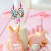 1 Set Easter Straws Disposable Beverage Straws Brightly Colored Paper Straws for Festive Parties Decoration