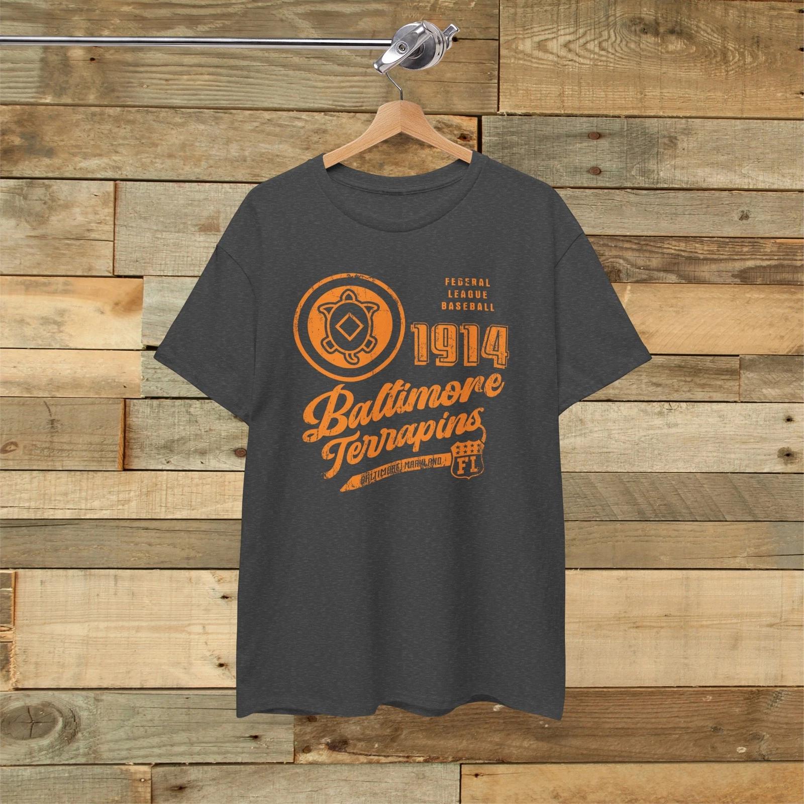 

Baltimore Terrapins 1914 Baseball Premium Unisex T shirt - Orioles 2XL