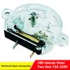 1Pcs Dryer Timer Timing Switch For Dyer Washing Machine Dfj-A 180 Minutes 250V/15A