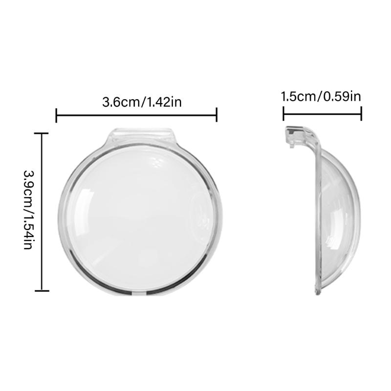 AntiScratch Camera Lens Protectors for 360 Cameras Toolless Mounting System For Adventure Photography