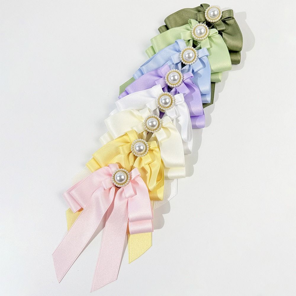Preppy Style Bowknot Neckties Simple Ladies Neck Wear Fashion Women Necktie  Business