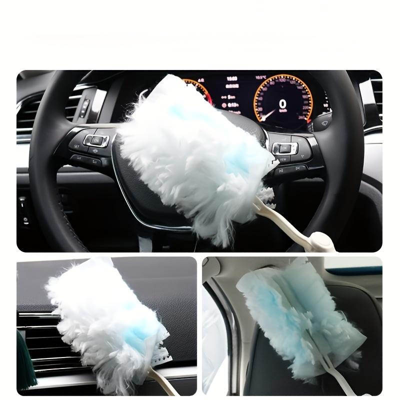 1pc Electrostatic Dust Brush with Adjustable Handle, Home & RV Interior Cleaning Tool, For Living Room, Bedroom, Bathroom, Outdoor Use