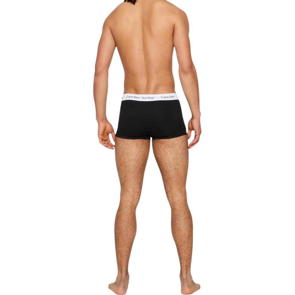 Calvin Klein Logo Stretch Boxer Briefs 3-Pack Men Underwear Black LV00NB4389UB1