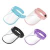 Reusable Clear Face Cover Breathable Full Face Shield  Outdoor Activities