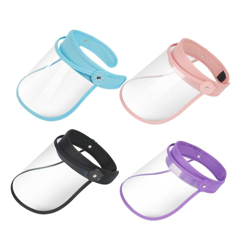 Reusable Clear Face Cover Breathable Full Face Shield  Outdoor Activities