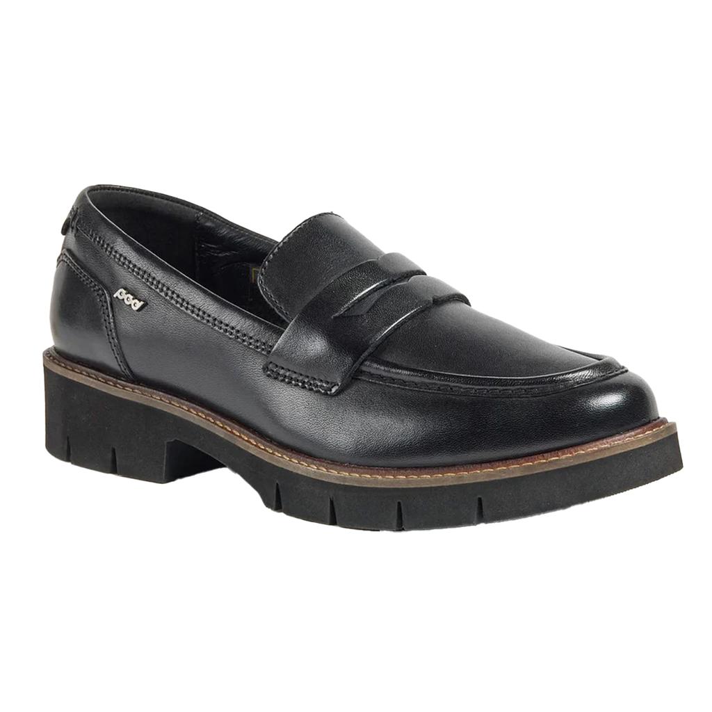 POD Womens/Ladies Kaltin Leather Loafers