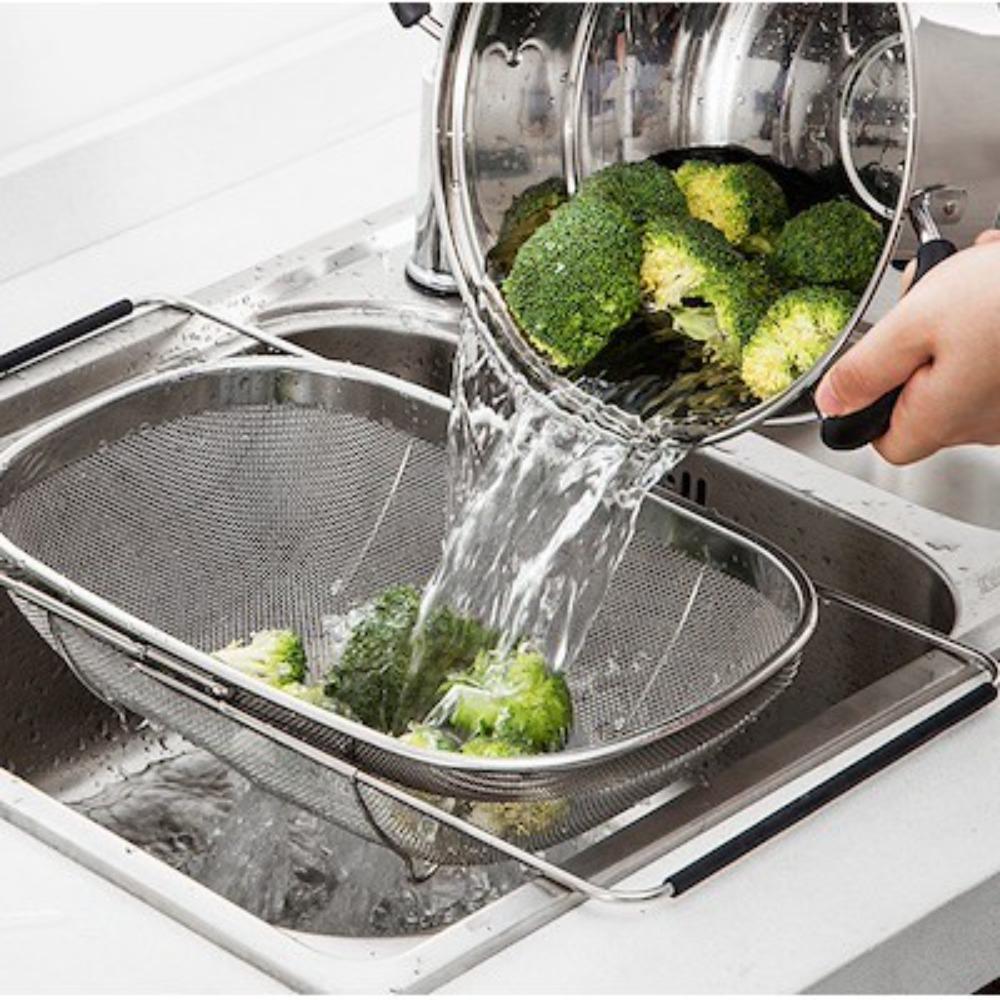 Homlly Expandable Dish Drying Rack and Utensil Holder