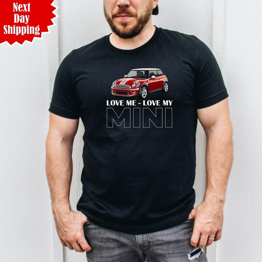 

Mini T-Shirt Love Me Love My Printed Clubman Roadster Cooper John Works Tee Top 4XL