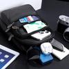 PU Chest Bag Multifunctional Men's Mobile Phone Shoulder Bag Outdoor Crossbody Bag