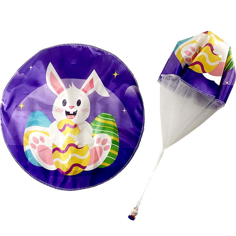 Kids' Hand-Thrown Parachute Toy for Outdoor Fun - Perfect for Kindergarten, Chicken Dinner Airdrops, Easter, and New Year’s Gifts