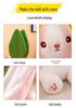Strawberry Rabbit Plush Toy - Carrot Rabbit Cushion Doll, Perfect Children's Day Gift for Girlfriend