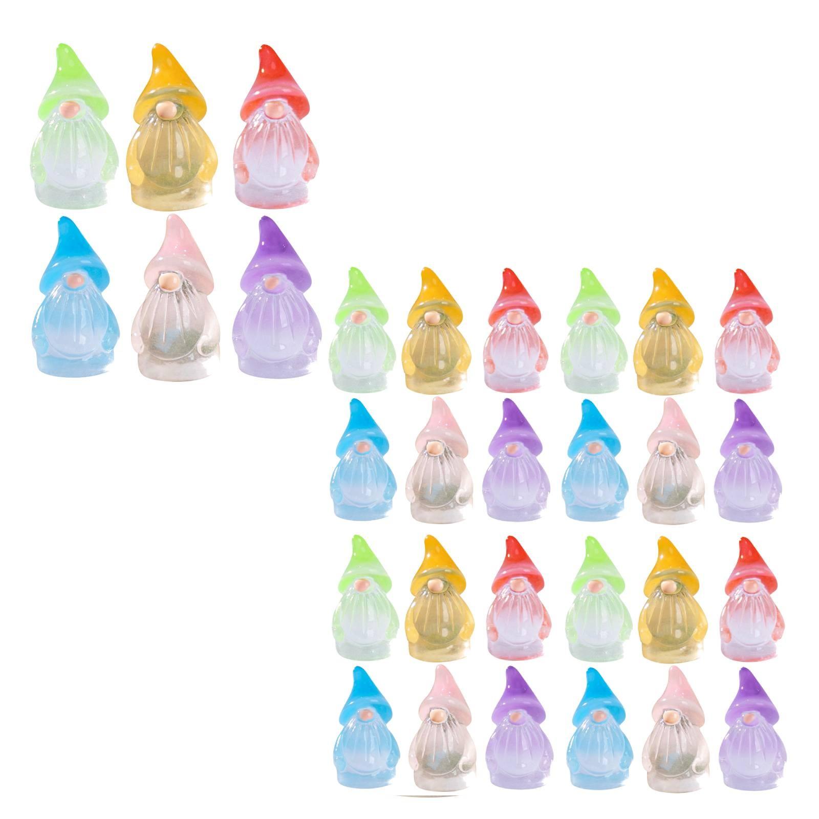 

Dwarf Statues, Interesting Decorative Small Statues, Ideal Gifts For Diy Garden Micro-landscape Ornaments One Size белый