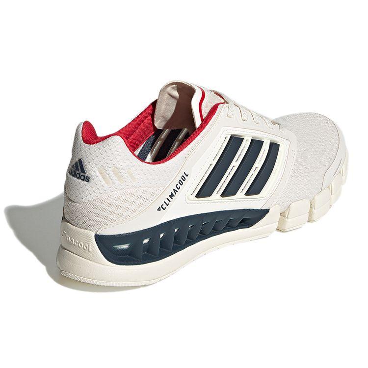 Adidas CC Revolution Pohodlné Všestranné Tkaninové Odpružení Protiskluzové Nízké Neformální Běžecké Boty Unisex Tenisky Bílá Modrá GV7308