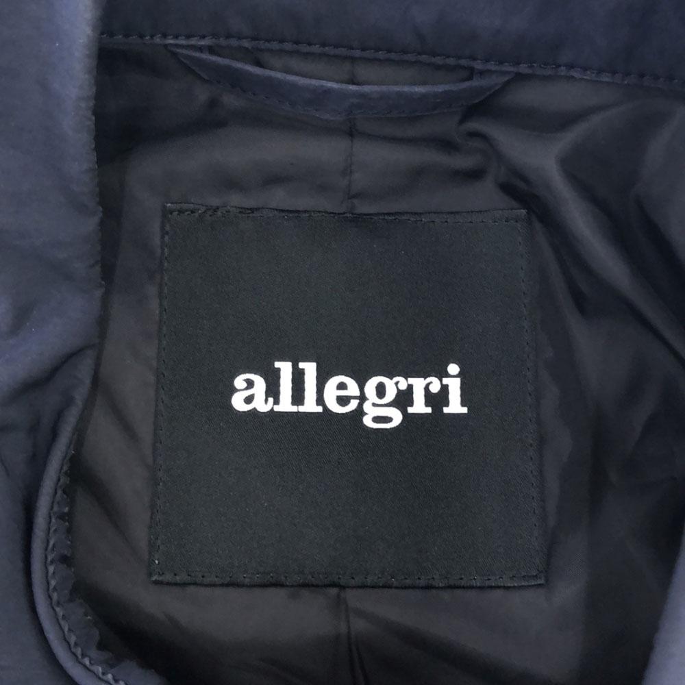 Allegri Sanyo Shokai trench coat 48 Navy Men's Used