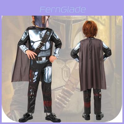 Galactic Bounty Hunter Mandalorian Costume For Kids Halloween Cosplay Outfit