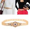 Exquisite Waist Belt Aesthetic Charm Photo Props Belt for Jeans Dress Belt Body Jewelry Metallic Charm Photo Props