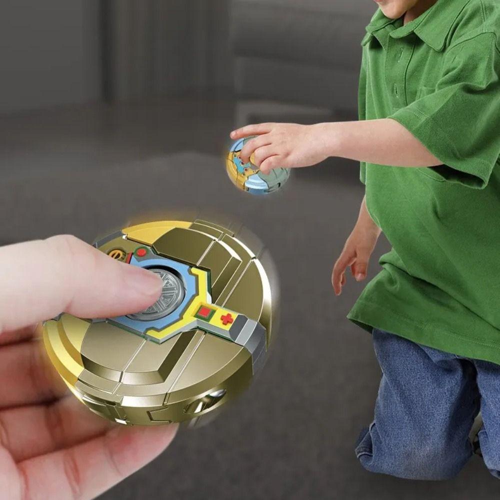 4pcs/bag ABS Fingertip Decompression Toy Silent Fingertip Gyro  Children's Gifts