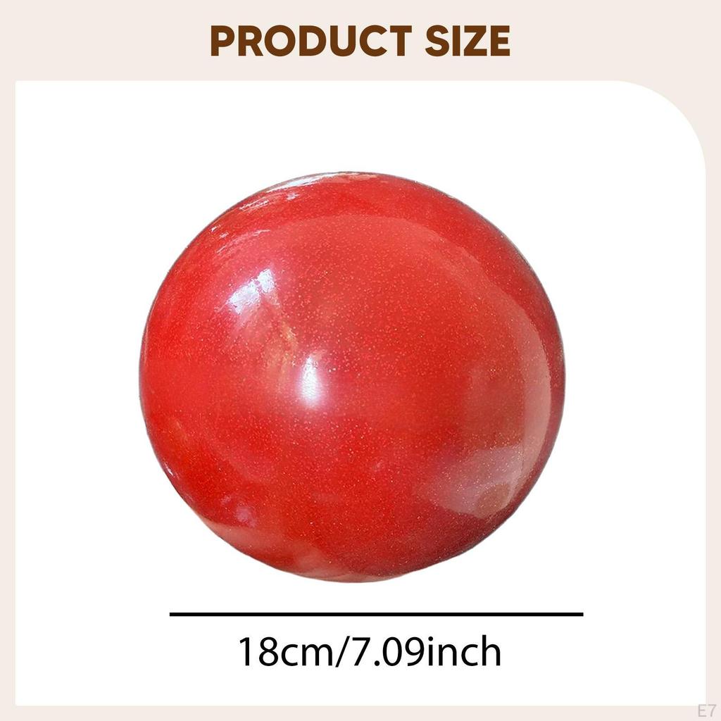 18cm Ritmische Gymnastiek Bal, Gymnastiekuitrusting voor Dansbal Gym, Stabiliteit, Prestatie