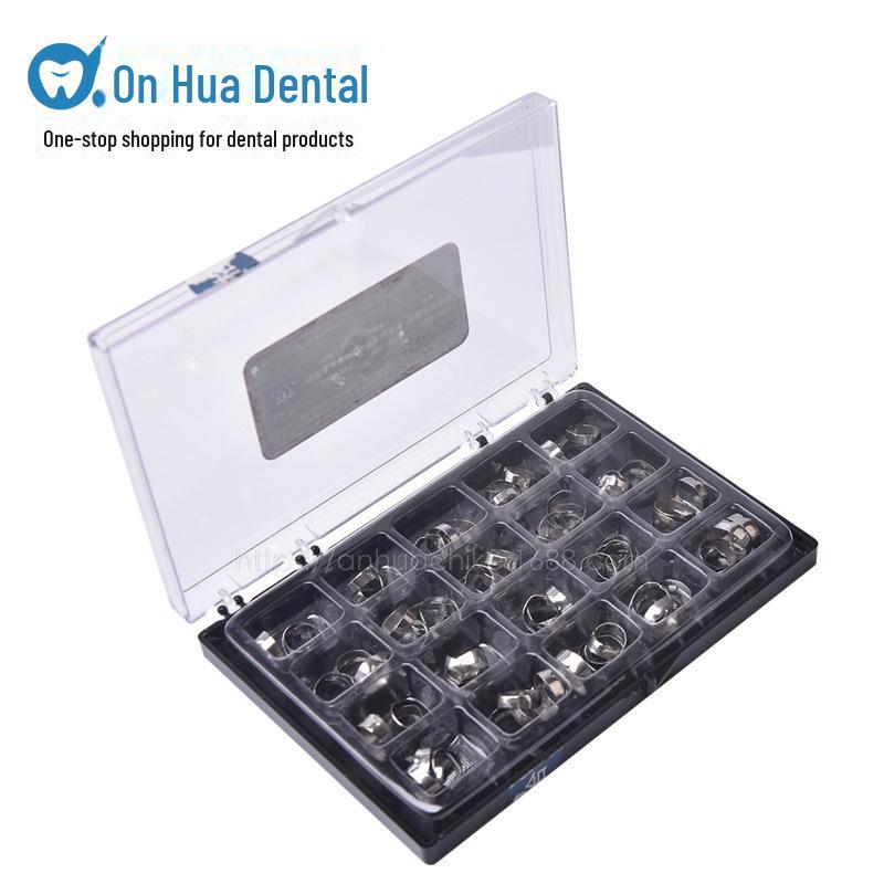 Dental Straight Wire Arch Band Ring Set (16#-35#) - Metal Band Rings (4 Pieces)
