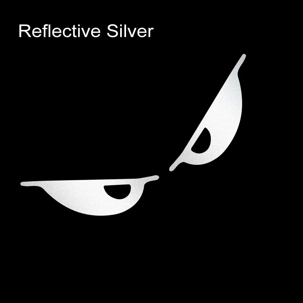 Reflective Evil Eyes Stickers Car Window Body Motorcycle Helmet Vinyl Decals Personalized Truck Side Mirror Decor Accessories