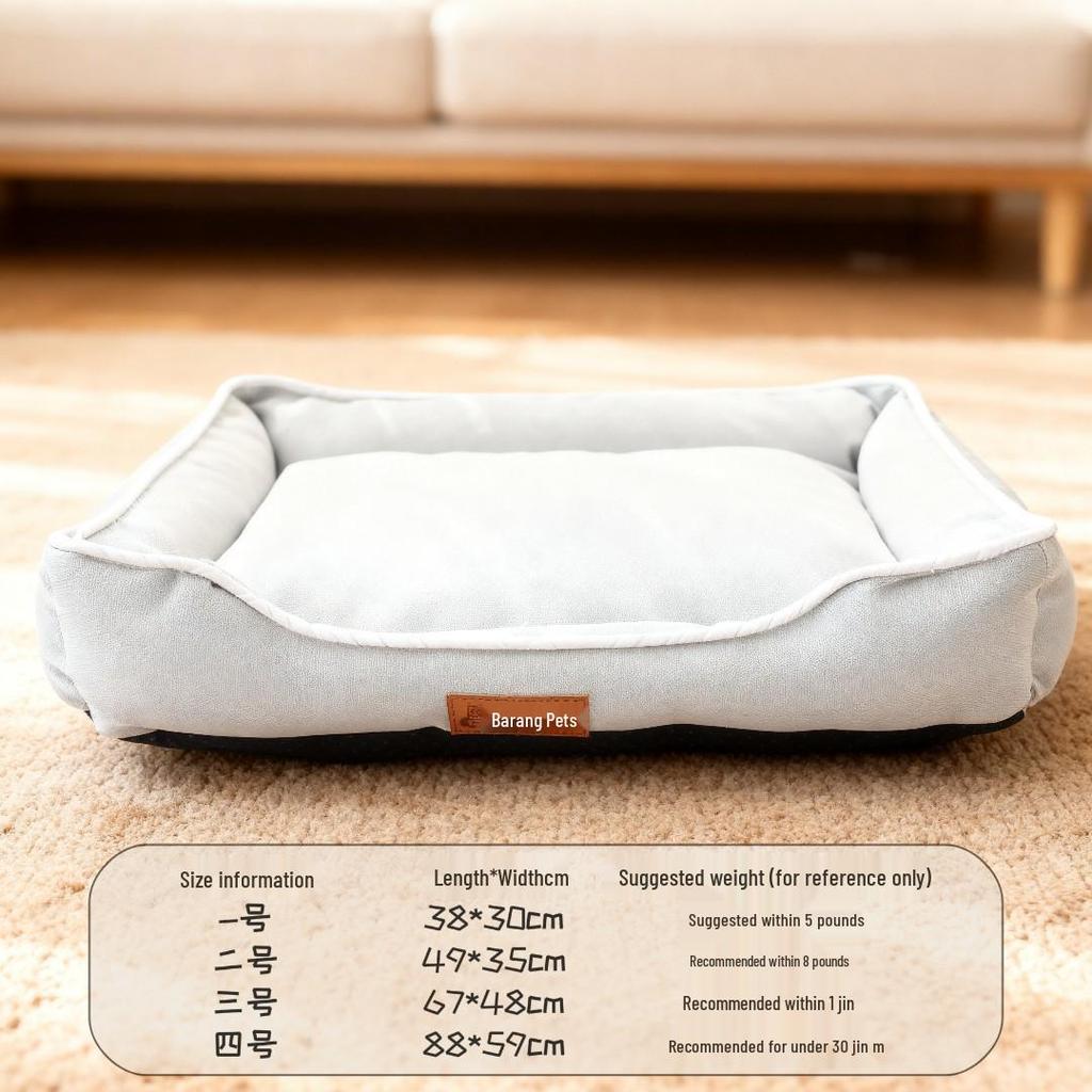 Waterproof Tear-Resistant Pet Nest: Washable Thickened Oxford Cloth Cat & Dog Mat