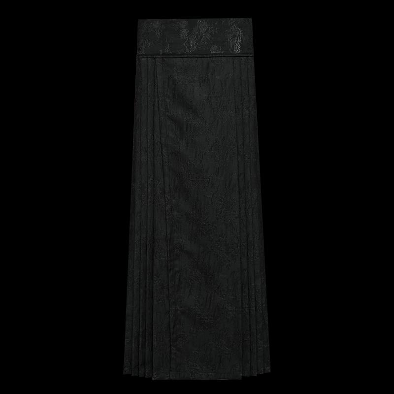 HECO 'Floating Shadow' New Chinese Hanfu Horse-Face Skirt