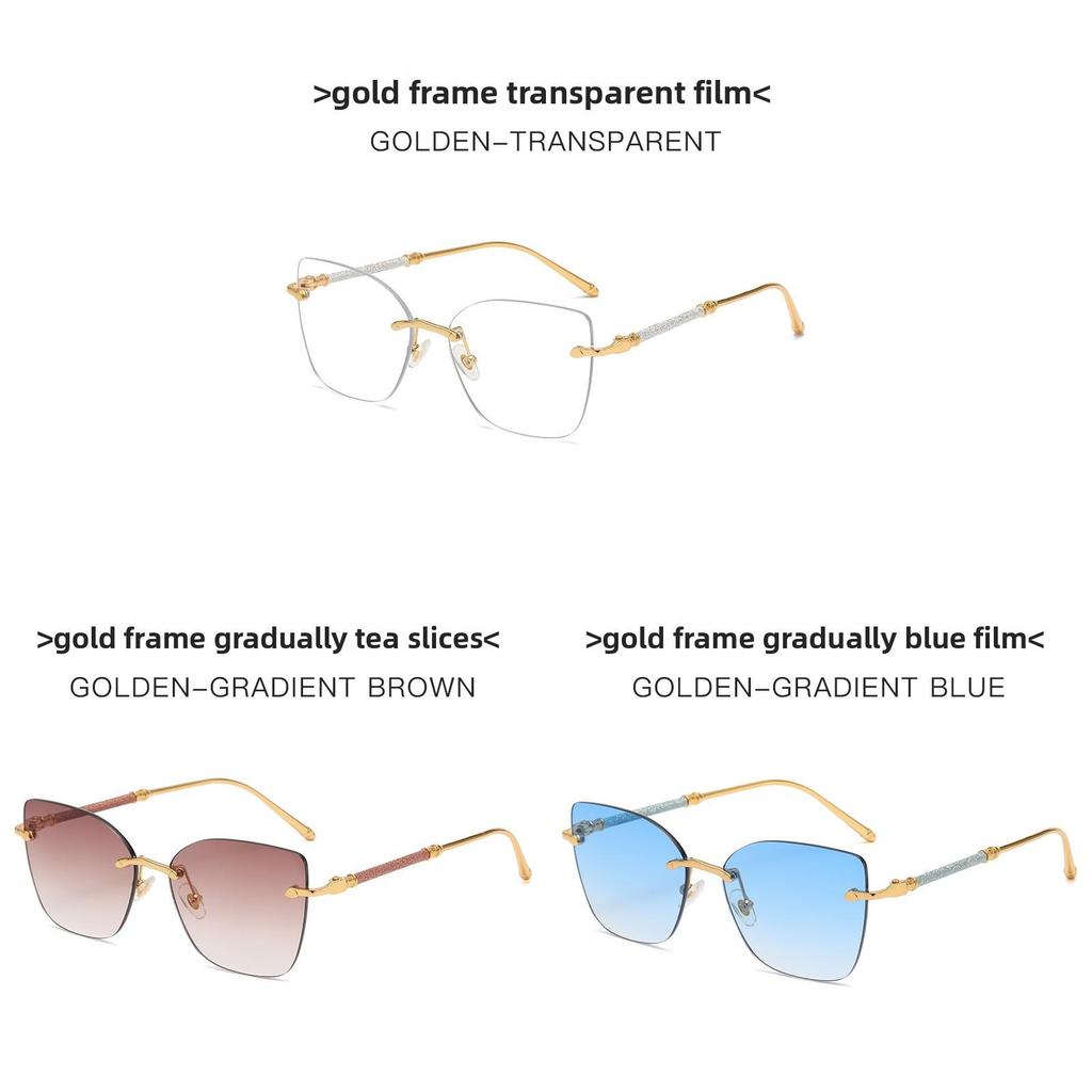 Retro Cat Eye Sunglasses For Women Uv400 Sun Protection With Green Lenses For Fashionable Outings