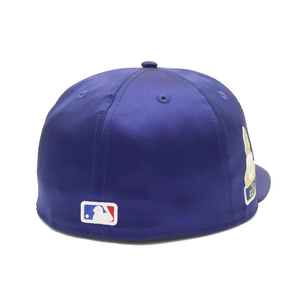 New Era 59FIFTY MLB Satin LA Dark Size 7 5950 SATIN LOSDOD DROY 14668124 NER37C7421 Cap, Royal, 3/8,