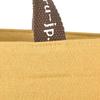 Kusguru Japan Women's Shoulder Tote Bag, Cat Print, 247518, Mustard