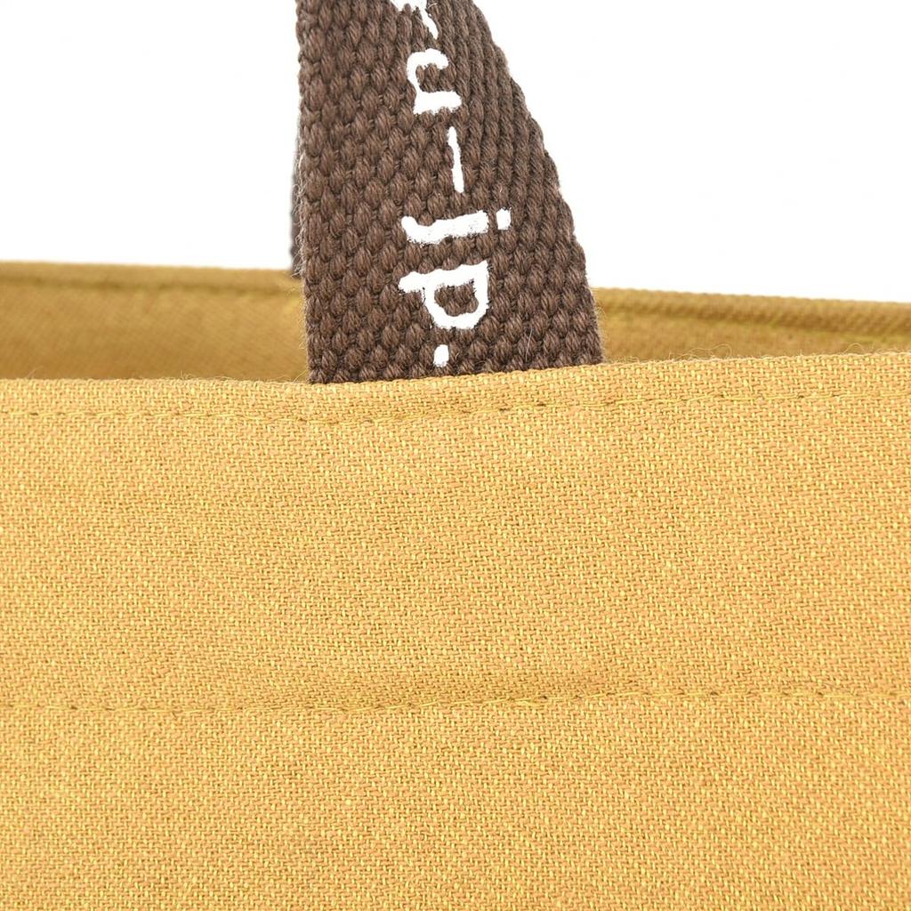 Kusguru Japan Women's Shoulder Tote Bag, Cat Print, 247518, Mustard
