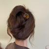 Coconut Jelly Pearl U-Shaped Hairpin: Elegant Retro Half-Up Hair Clip for Women