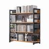Changbaosen Industrial Metal Frame 4-Tier Bookshelf