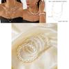 Vintage Elegant Pearl Jewelry Set With Geometric Design For Summer Gift Idea