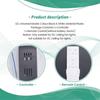 Universal Ceiling Fan Remote Control Kit 40W 6-Speed Timing Function Replacement Remote for DC Ceiling Fans & Lights