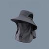 Spring and Summer Fishing Hat Outdoor Climbing Fishing Face and Neck Protection Integrated Sun Hat Sun Hat