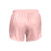 Under Armour Fly-By 2.0 Shine Casual Sports Breathable Solid Shorts Women shorts Ballet-Pink 1361391-658