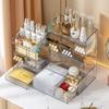 Cosmetic Organizer Drawer Transparent Storage Box Stationery Rack Pen Holder Desktop Desk Supplies Storage Organizer Office Use