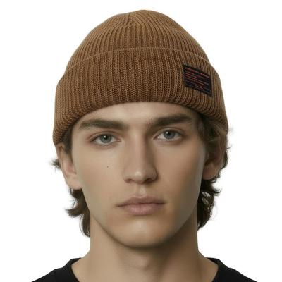 UNDERCONTROL Winter Trawler Beanie for Men and Stylish Solid Docker Skull Watch Color Pack Women, Hat, Roll-Up Cap, (Combat Desert)