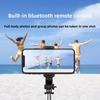 White Fill Light Phone Selfie Stick Portable Handheld Bluetooth Selfie Stick Extendable Adjustable Telescopic Selfie Stick Home