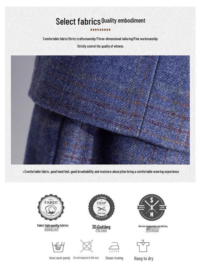 Dětské sako v britském stylu - Podzimní/zimní formální oblek pro chlapce