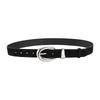 Retro High-end Belt for Women's Genuine Leather Matte Reverse Velvet Versatile Jeans Trendy Decorative Belt for Women